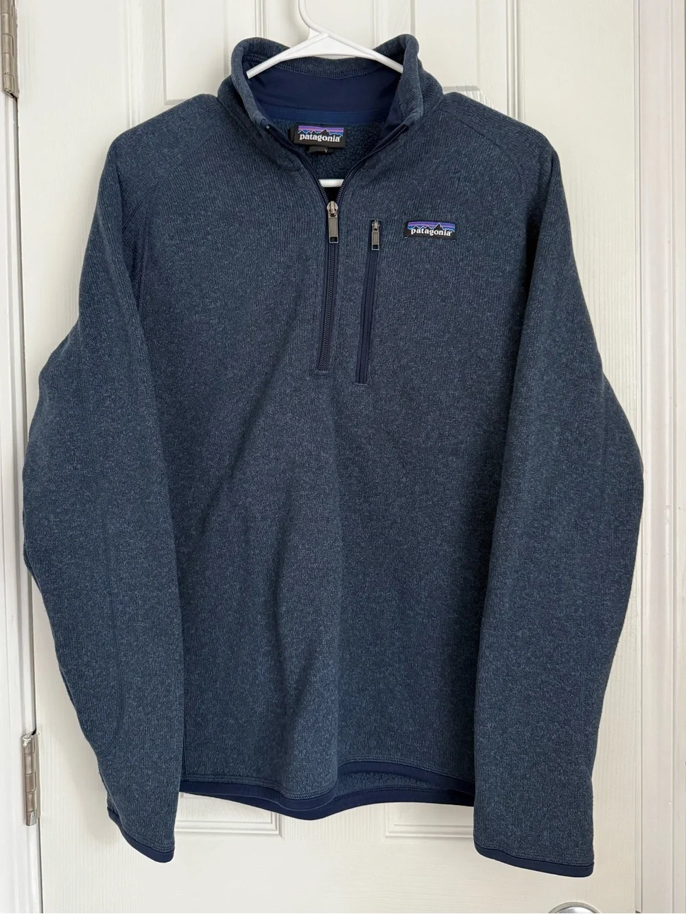 Patagonia Quarter Zip Navy Fleece
